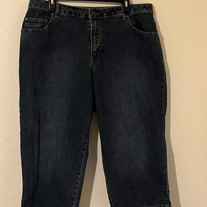 L.A. Blues Blue Jean Capri-18W.
